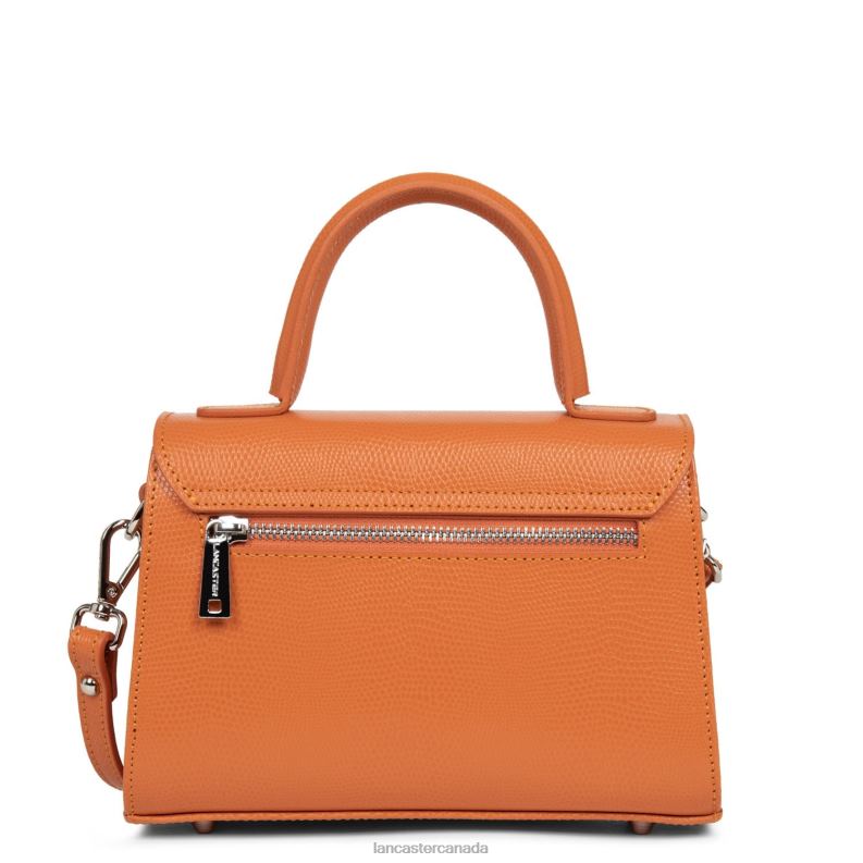 Women Small Handbag Lucertola 4J6H281 Bag Orange Lancaster Paris