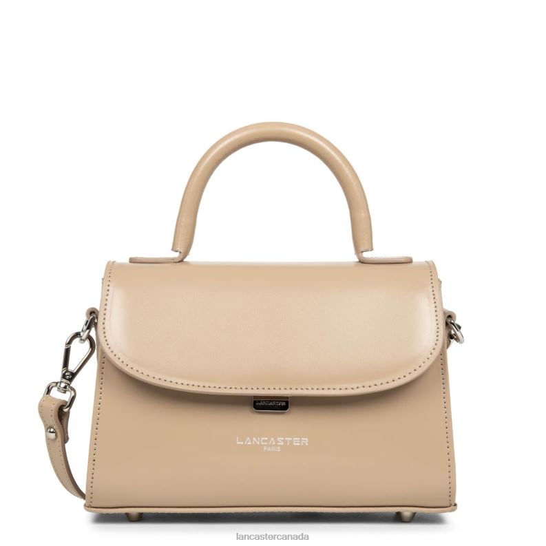 Women Small Handbag Suave Even 4J6H371 Bag Nude Lancaster Paris