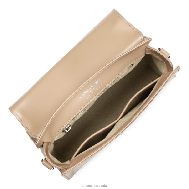Women Small Handbag Suave Even 4J6H371 Bag Nude Lancaster Paris
