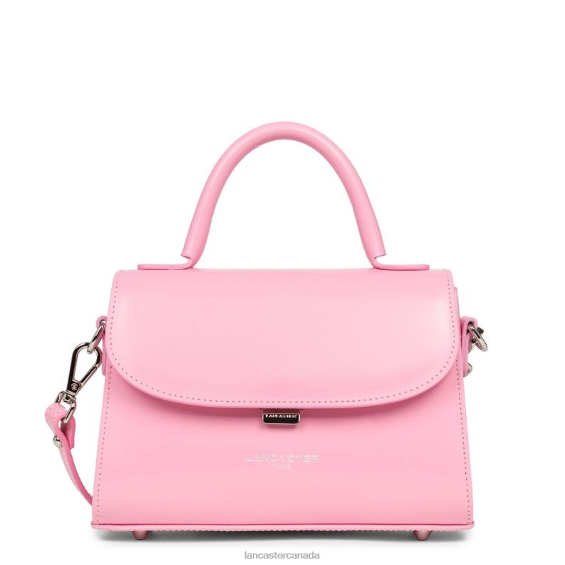 Women Small Handbag Suave Even 4J6H372 Bag Rose Lancaster Paris