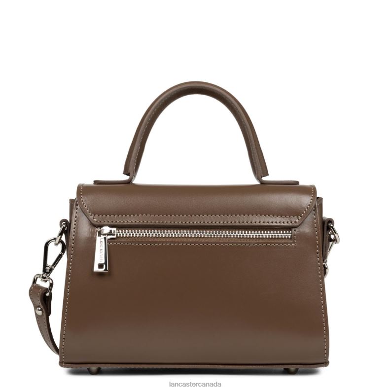 Women Small Handbag Suave Even 4J6H373 Bag Marron Lancaster Paris