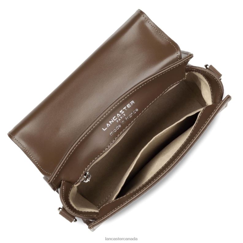 Women Small Handbag Suave Even 4J6H373 Bag Marron Lancaster Paris