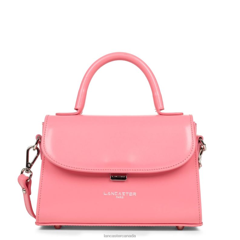 Women Small Handbag Suave Even 4J6H374 Bag Rose Fonce Lancaster Paris