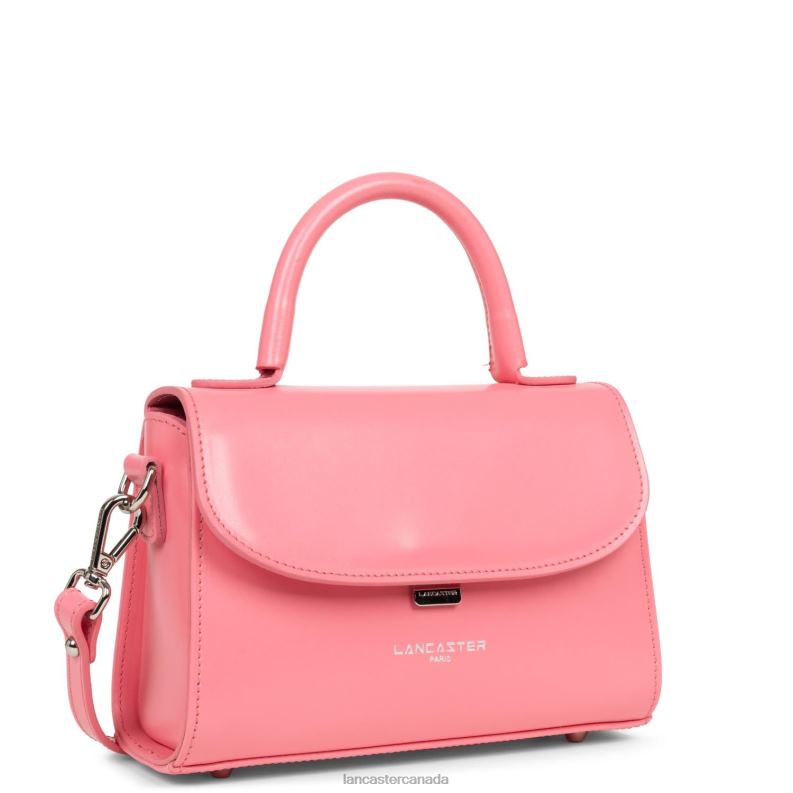 Women Small Handbag Suave Even 4J6H374 Bag Rose Fonce Lancaster Paris