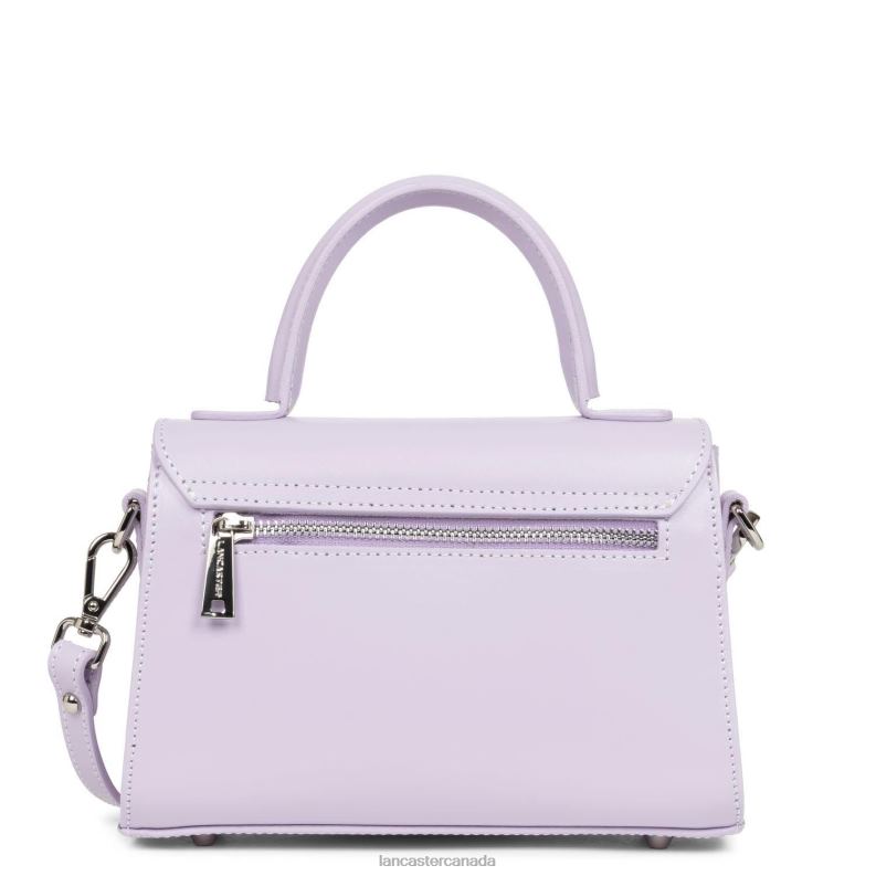 Women Small Handbag Suave Even 4J6H382 Bag Lilas Lancaster Paris