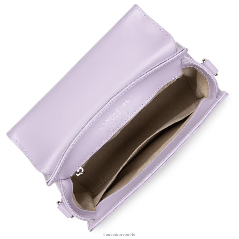 Women Small Handbag Suave Even 4J6H382 Bag Lilas Lancaster Paris