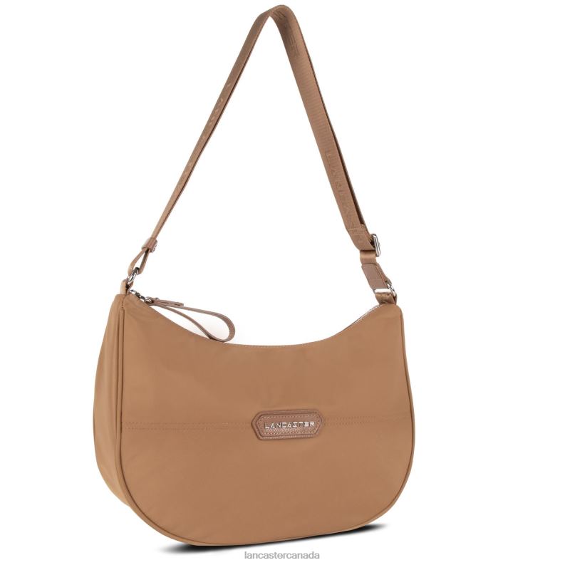 Women Hobo Bag Basic Premium 4J6H4077 Bag Camel Lancaster Paris