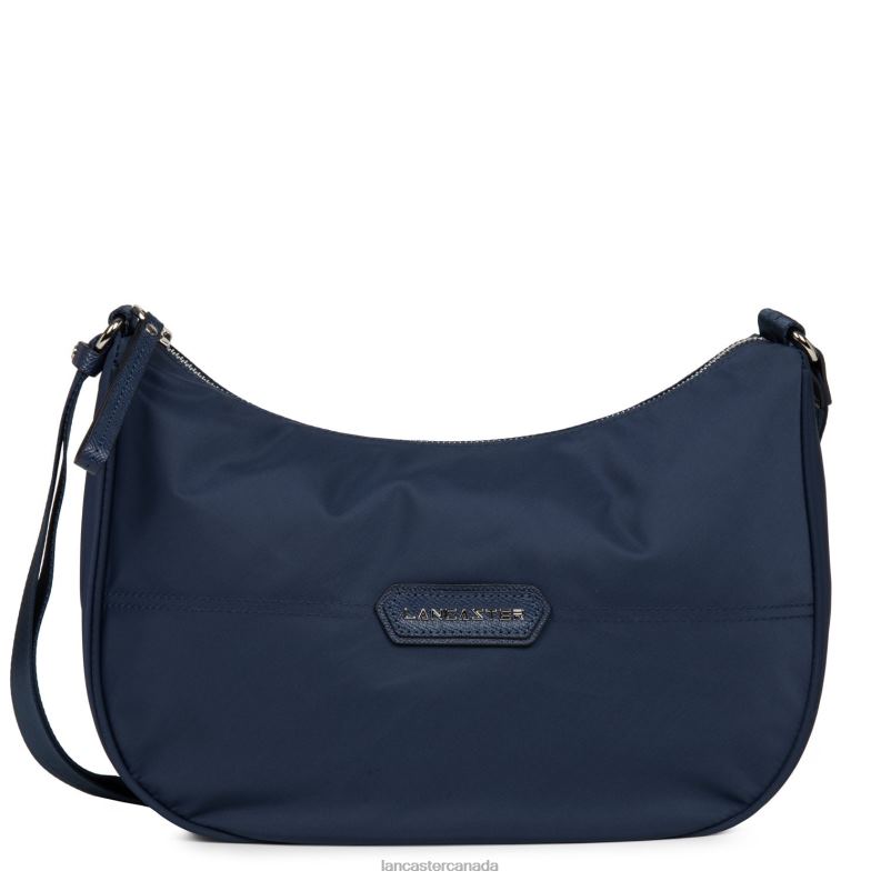 Women Hobo Bag Basic Premium 4J6H4078 Bag Bleu Fonce Lancaster Paris