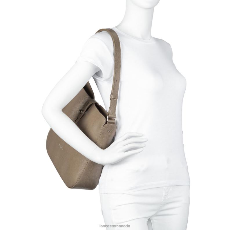 Women Hobo Bag Lucertola 4J6H4166 Bag Noir Lancaster Paris