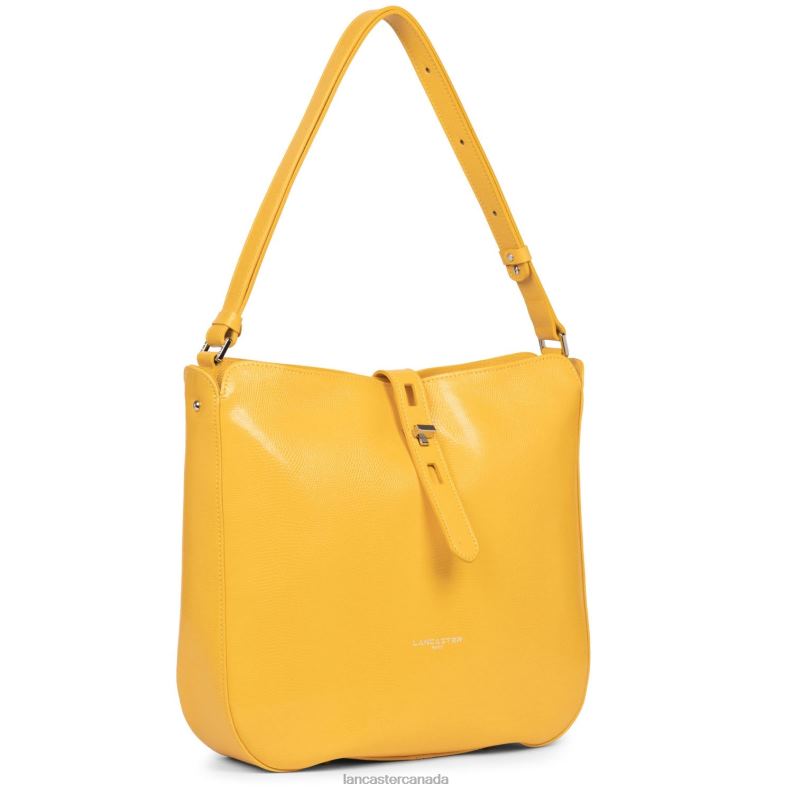 Women Hobo Bag Lucertola 4J6H4167 Bag Jaune Lancaster Paris