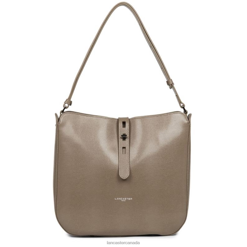 Women Hobo Bag Lucertola 4J6H4168 Bag Taupe Lancaster Paris