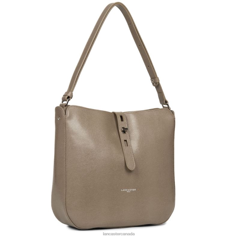 Women Hobo Bag Lucertola 4J6H4168 Bag Taupe Lancaster Paris