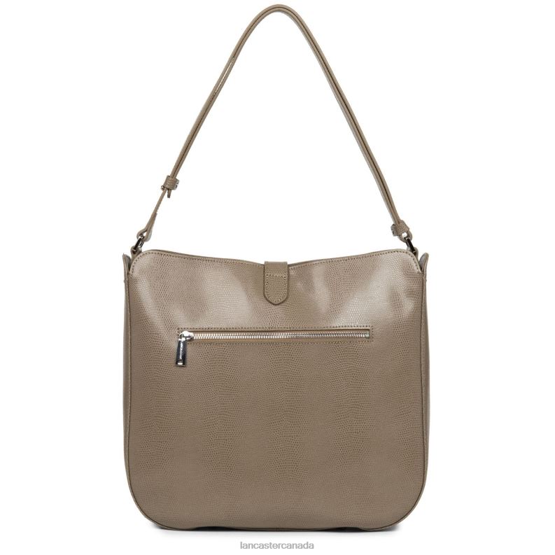 Women Hobo Bag Lucertola 4J6H4168 Bag Taupe Lancaster Paris
