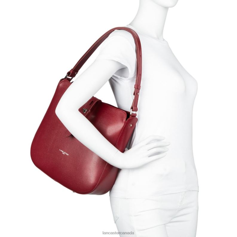 Women Hobo Bag Lucertola 4J6H4171 Bag Camel Lancaster Paris