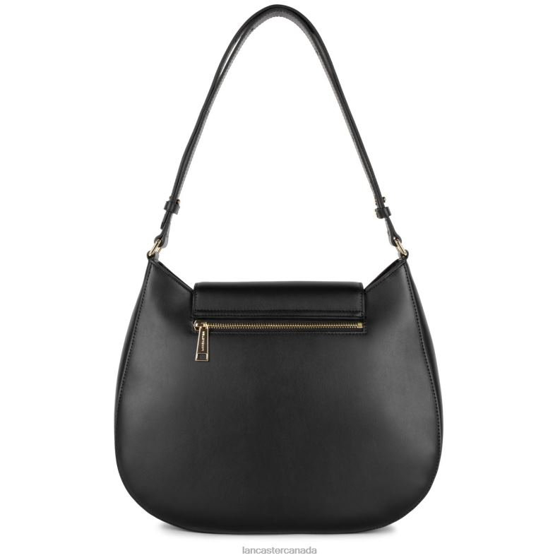 Women Hobo Bag Marble Touch 4J6H4258 Bag Noir Lancaster Paris