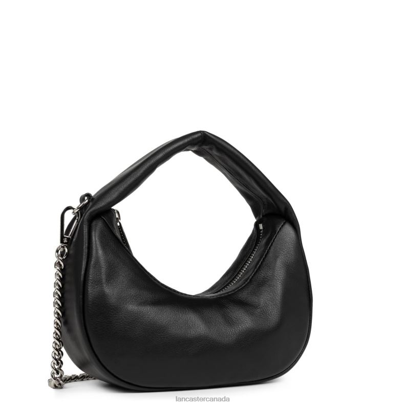 Women Hobo Bag Noholita Night 4J6H875 Bag Noir Lancaster Paris