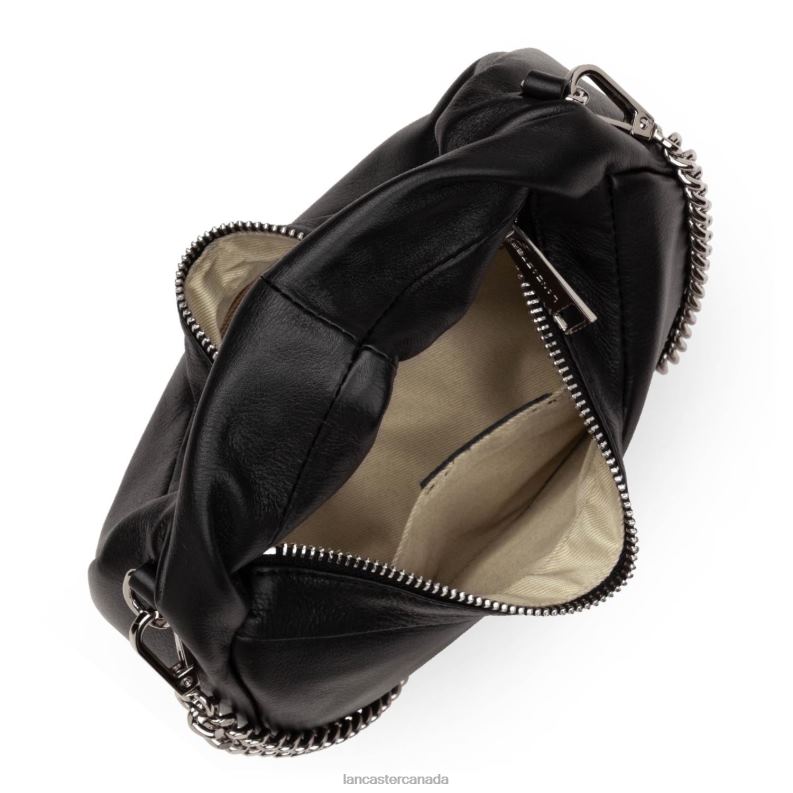 Women Hobo Bag Noholita Night 4J6H875 Bag Noir Lancaster Paris