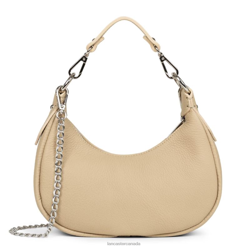 Women Hobo Bag Studio Mimi 4J6H888 Bag Sable Lancaster Paris