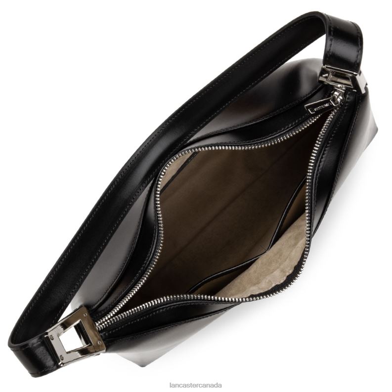 Women Hobo Bag Suave Ace 4J6H2435 Bag Noir Lancaster Paris