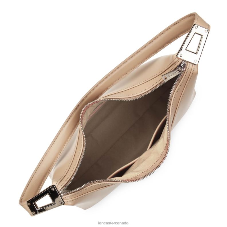 Women Hobo Bag Suave Ace 4J6H2437 Bag Nude Lancaster Paris