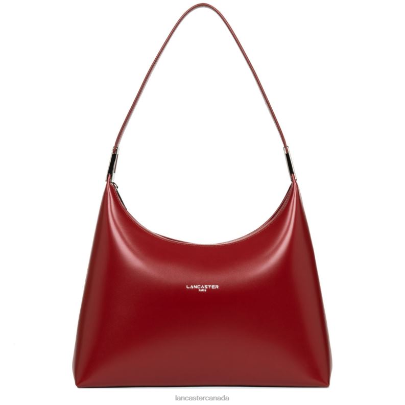 Women Hobo Bag Suave Ace 4J6H2438 Bag Carmin Lancaster Paris