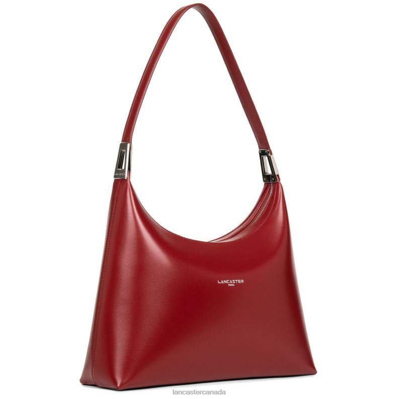 Women Hobo Bag Suave Ace 4J6H2438 Bag Carmin Lancaster Paris