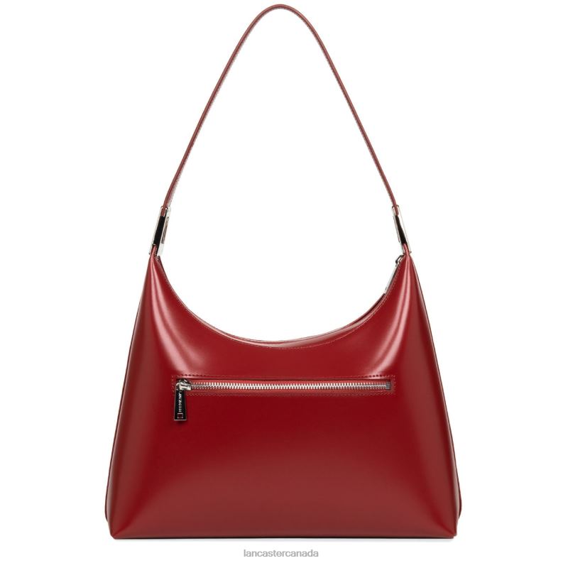 Women Hobo Bag Suave Ace 4J6H2438 Bag Carmin Lancaster Paris