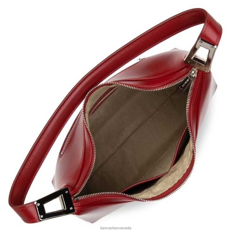 Women Hobo Bag Suave Ace 4J6H2438 Bag Carmin Lancaster Paris