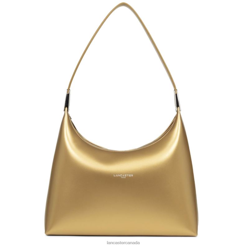 Women Hobo Bag Suave Ace 4J6H2439 Bag Gold Antic Lancaster Paris