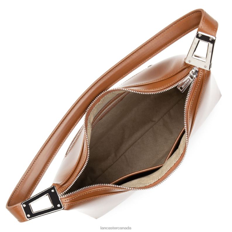 Women Hobo Bag Suave Ace 4J6H2441 Bag Camel Lancaster Paris