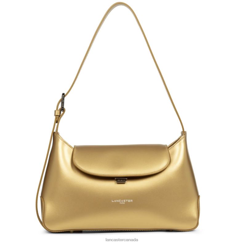 Women Hobo Bag Suave Ace 4J6H3204 Bag Gold Antic Lancaster Paris