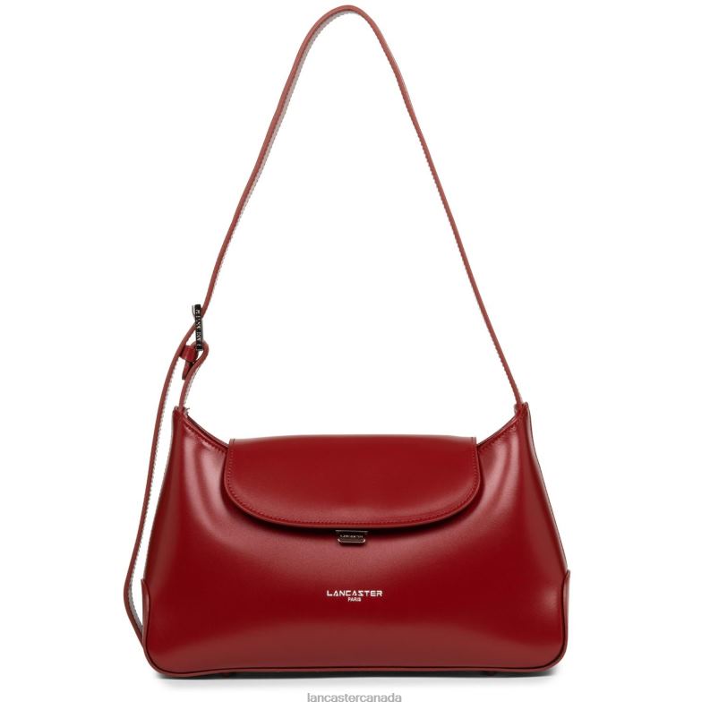 Women Hobo Bag Suave Ace 4J6H3205 Bag Carmin Lancaster Paris