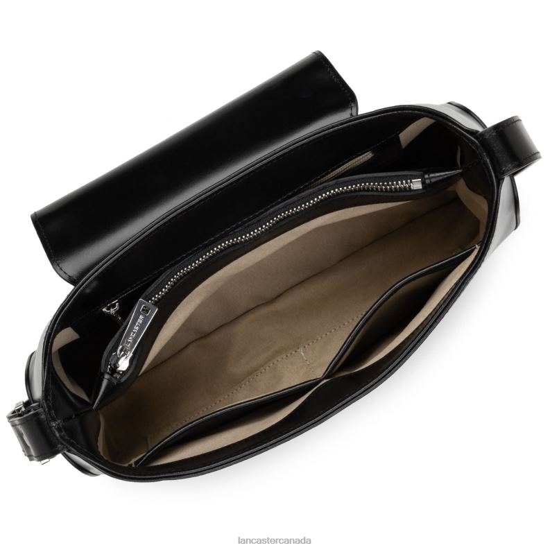 Women Hobo Bag Suave Ace 4J6H3209 Bag Noir Lancaster Paris