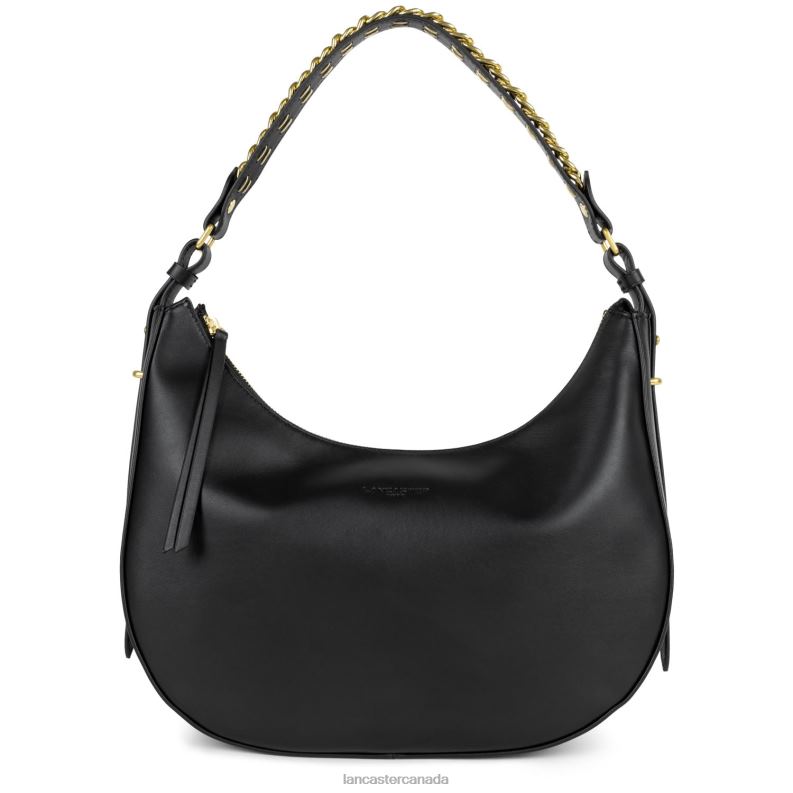 Women Large Hobo Bag Aria 4J6H3226 Bag Noir Lancaster Paris