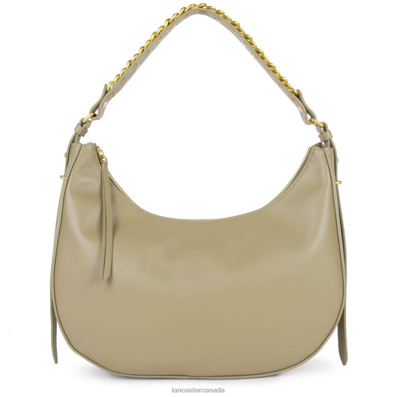 Women Large Hobo Bag Aria 4J6H3228 Bag Bambou Lancaster Paris