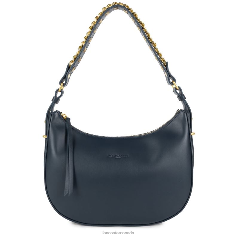 Women M Hobo Bag Aria 4J6H3217 Bag Bleu Fonce Lancaster Paris