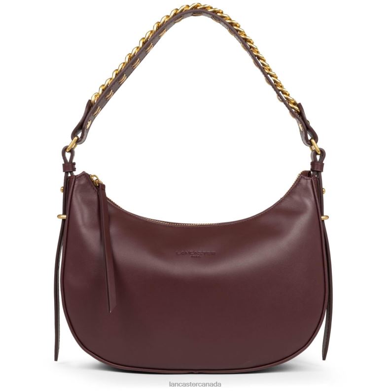 Women M Hobo Bag Aria 4J6H3222 Bag Bordeaux Lancaster Paris