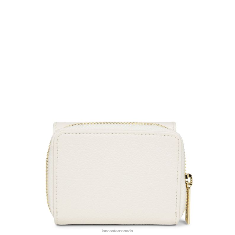 Women Mini Back To Back Wallet Dune 4J6H179 Bag Ecru Lancaster Paris