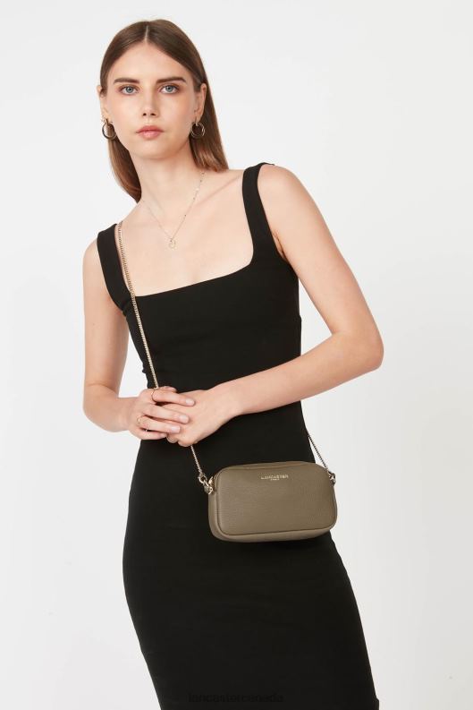 Women Mini Crossbody Bag Studio Mimi 4J6H22 Bag Taupe Lancaster Paris