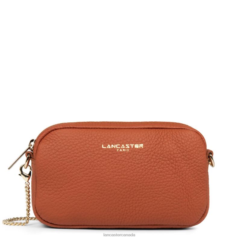 Women Mini Crossbody Bag Studio Mimi 4J6H36 Bag Terracotta Lancaster Paris