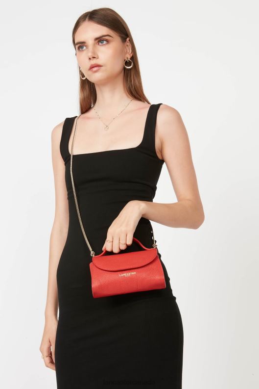 Women Mini Handbag Studio Mimi 4J6H47 Bag Rouge Lancaster Paris