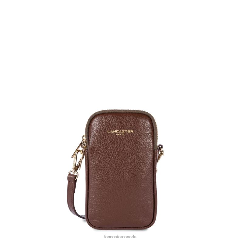 Women Smartphone Holder Dune 4J6H147 Bag Chataigne Lancaster Paris