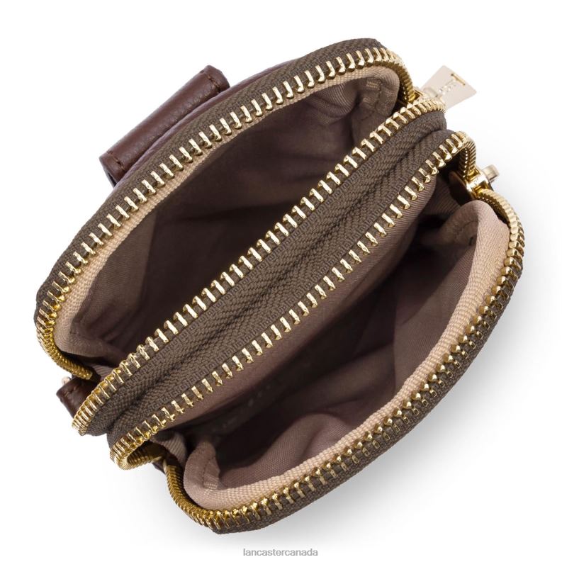 Women Smartphone Holder Dune 4J6H147 Bag Chataigne Lancaster Paris