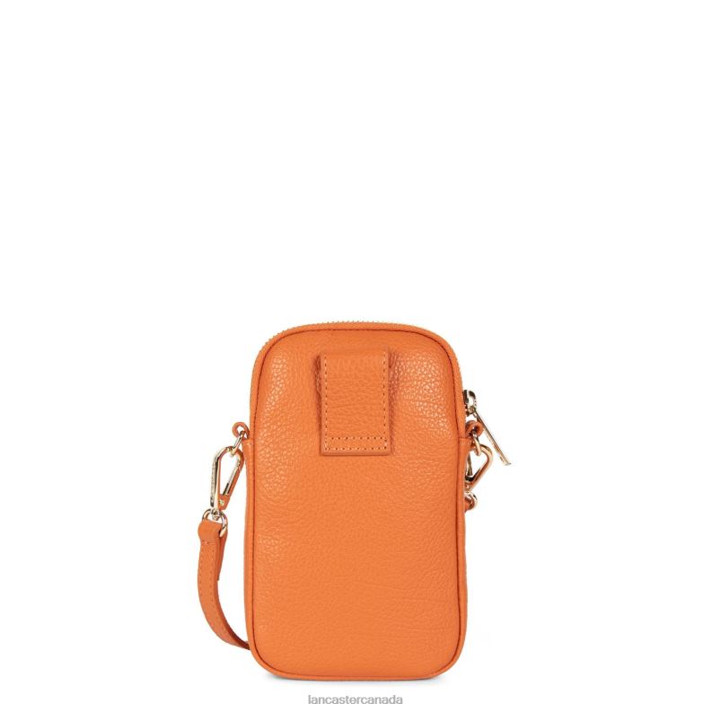 Women Smartphone Holder Dune 4J6H150 Bag Orange Lancaster Paris