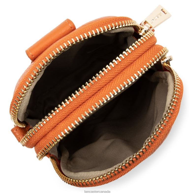 Women Smartphone Holder Dune 4J6H150 Bag Orange Lancaster Paris