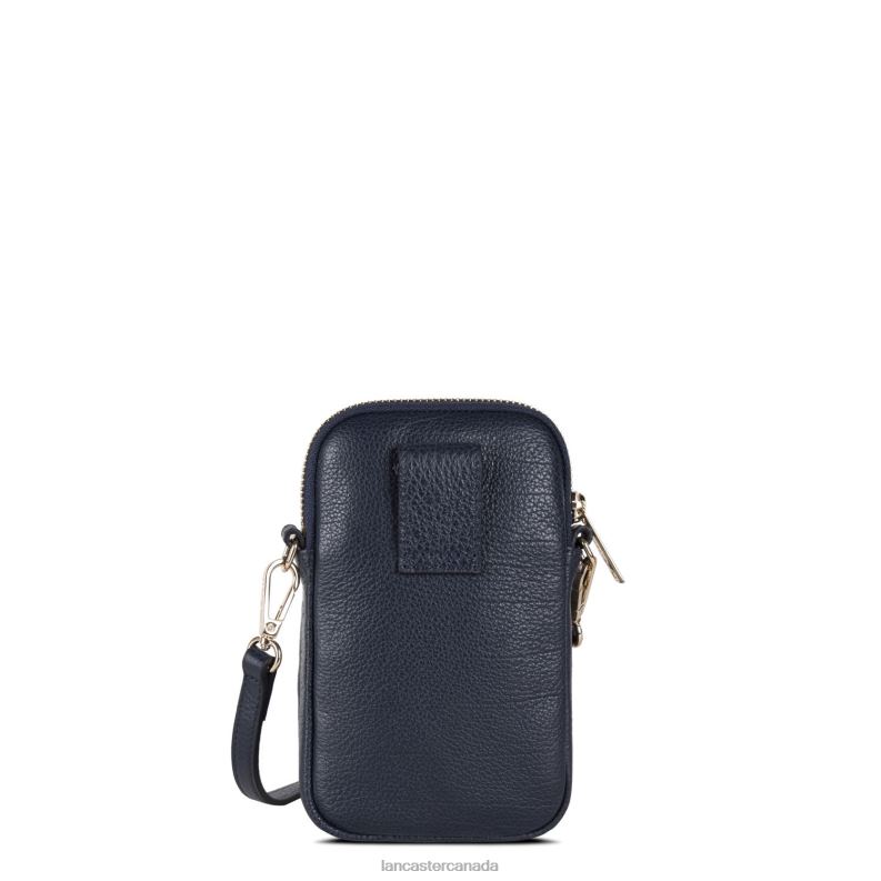 Women Smartphone Holder Dune 4J6H154 Bag Bleu Fonce Lancaster Paris