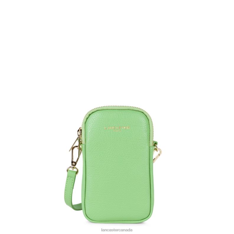 Women Smartphone Holder Dune 4J6H162 Bag Vert Amande Lancaster Paris