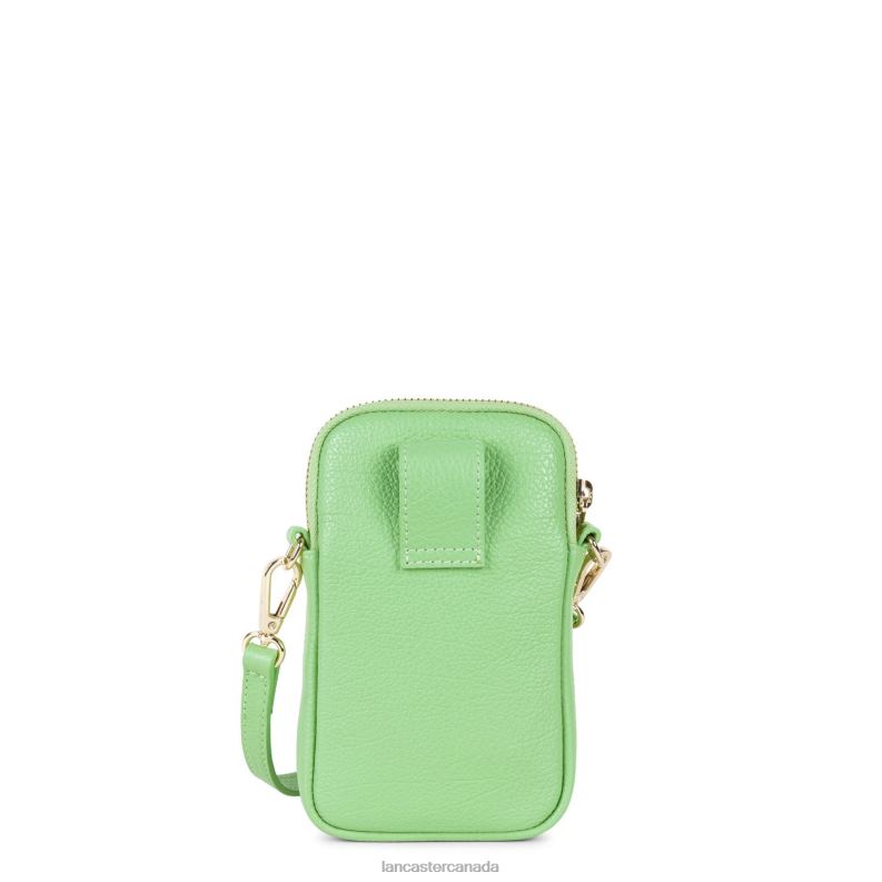 Women Smartphone Holder Dune 4J6H162 Bag Vert Amande Lancaster Paris