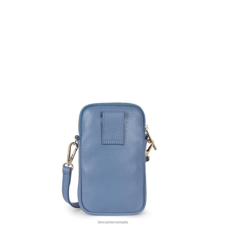 Women Smartphone Holder Dune 4J6H164 Bag Bleu Stone Lancaster Paris