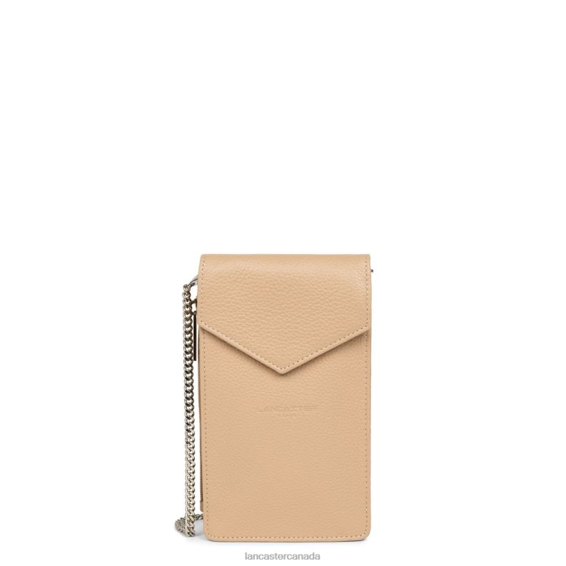Women Smartphone Holder Foulonne Pm 4J6H1043 Bag Nude Lancaster Paris